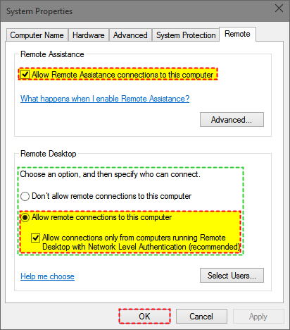 How to enable remote access 3